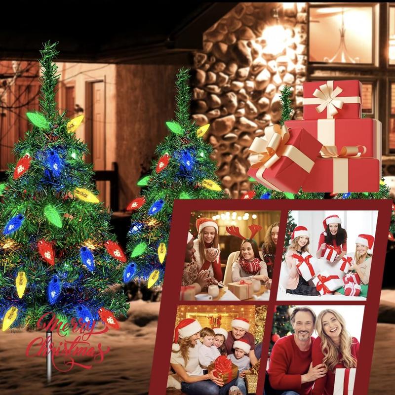 Solar Christmas Tree Lights