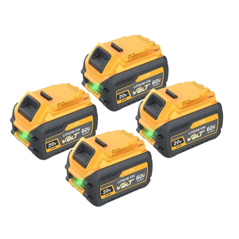 9.0Ah Replacement for 20V 60V Flexvolt Battery Lithium Compatible