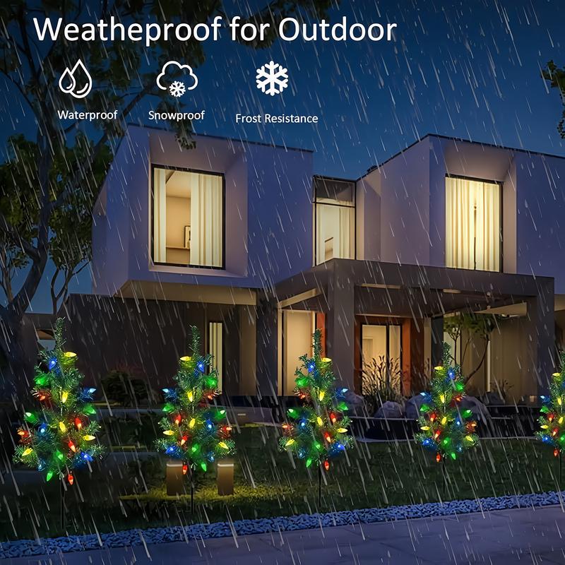 Solar Christmas Tree Lights