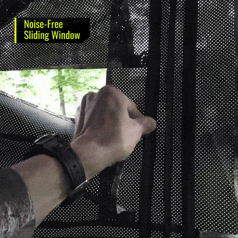 VisTrilogy See-Through Pop-Up Hunting Ground Blind for Deer, Turkey (4-6 Person)