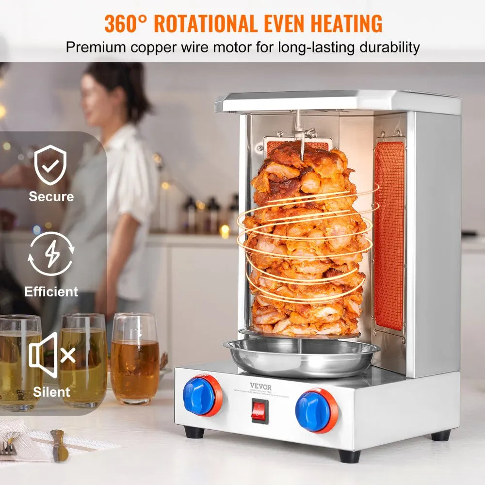 13 lbs Capacity Shawarma Grill Machine