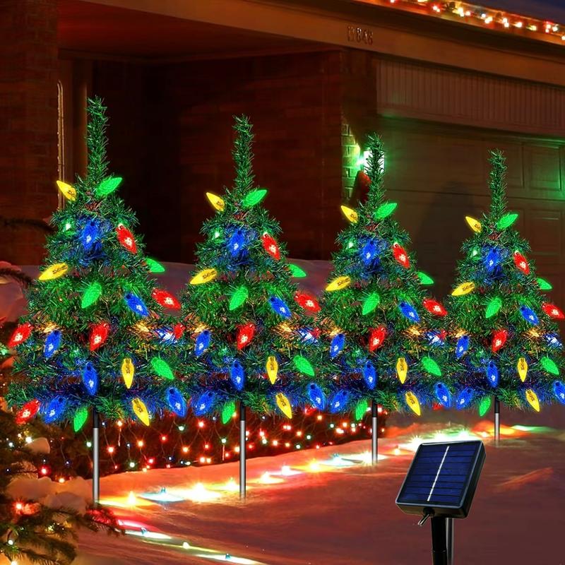 Solar Christmas Tree Lights