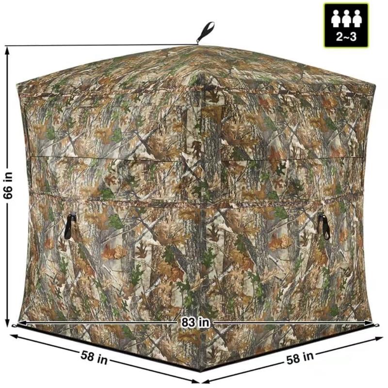 Hunting Blind See Through with Carrying Bag