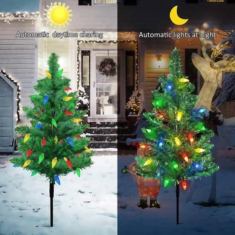Solar Christmas Tree Lights